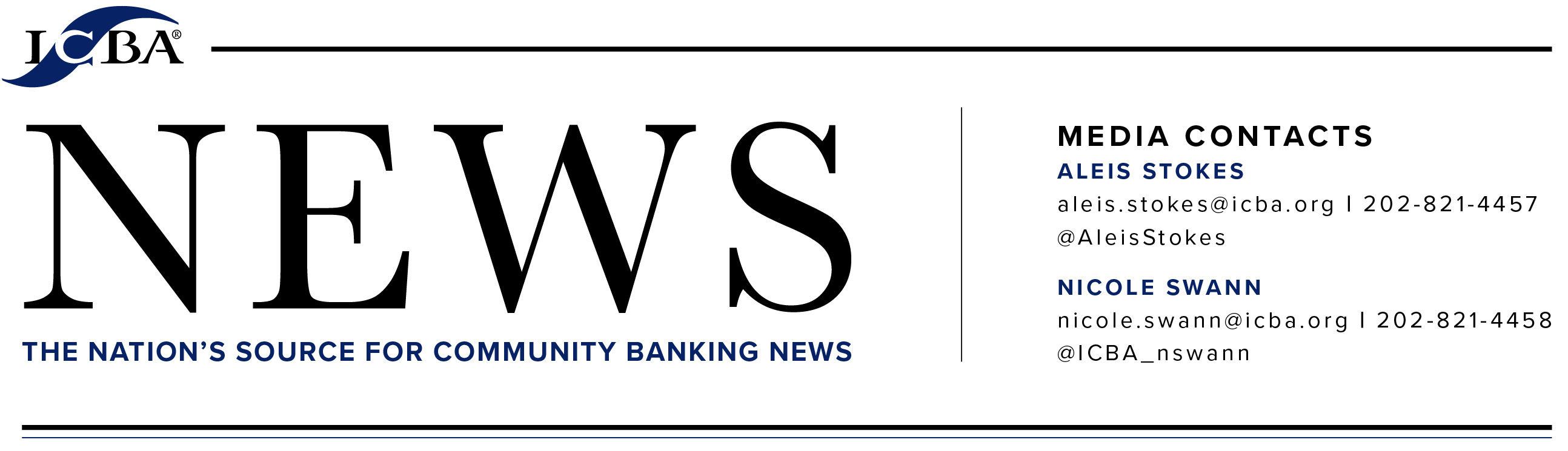 ICBA Press Release Banner 2020-2
