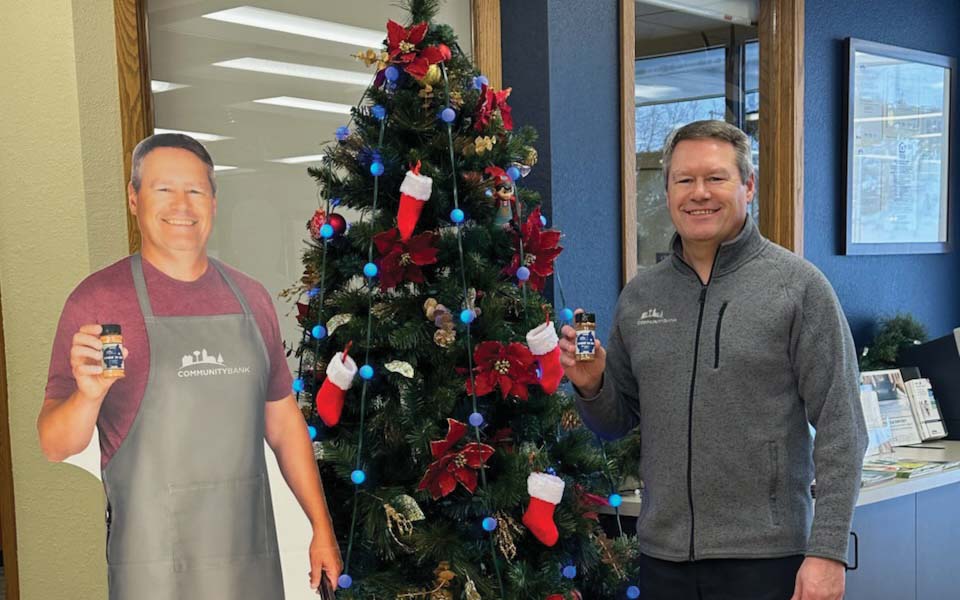 President and CEO Ted Gerber says the idea of the BBQ rub started out as a marketing joke.