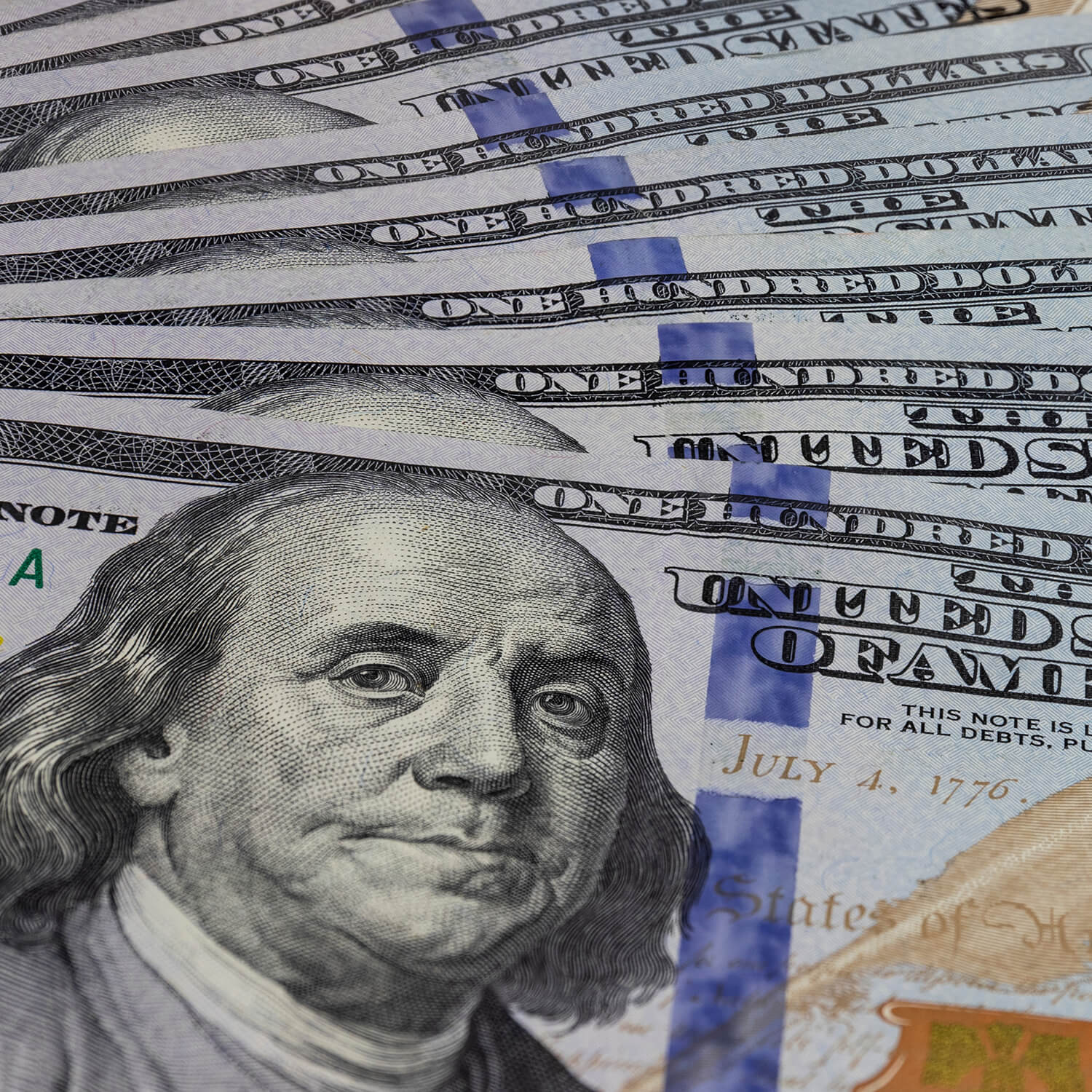 US Cash Money Square