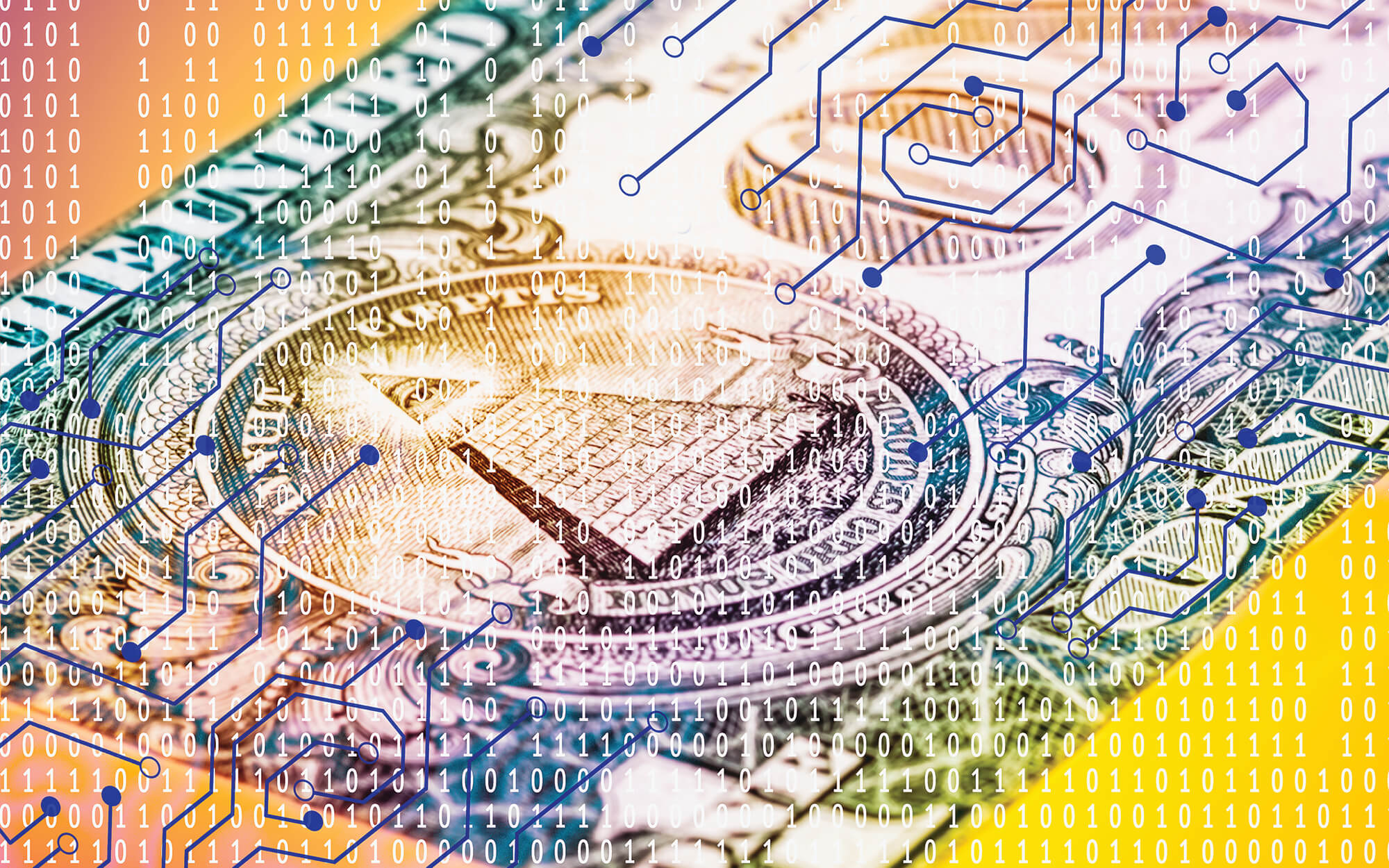 digital dollar illustration