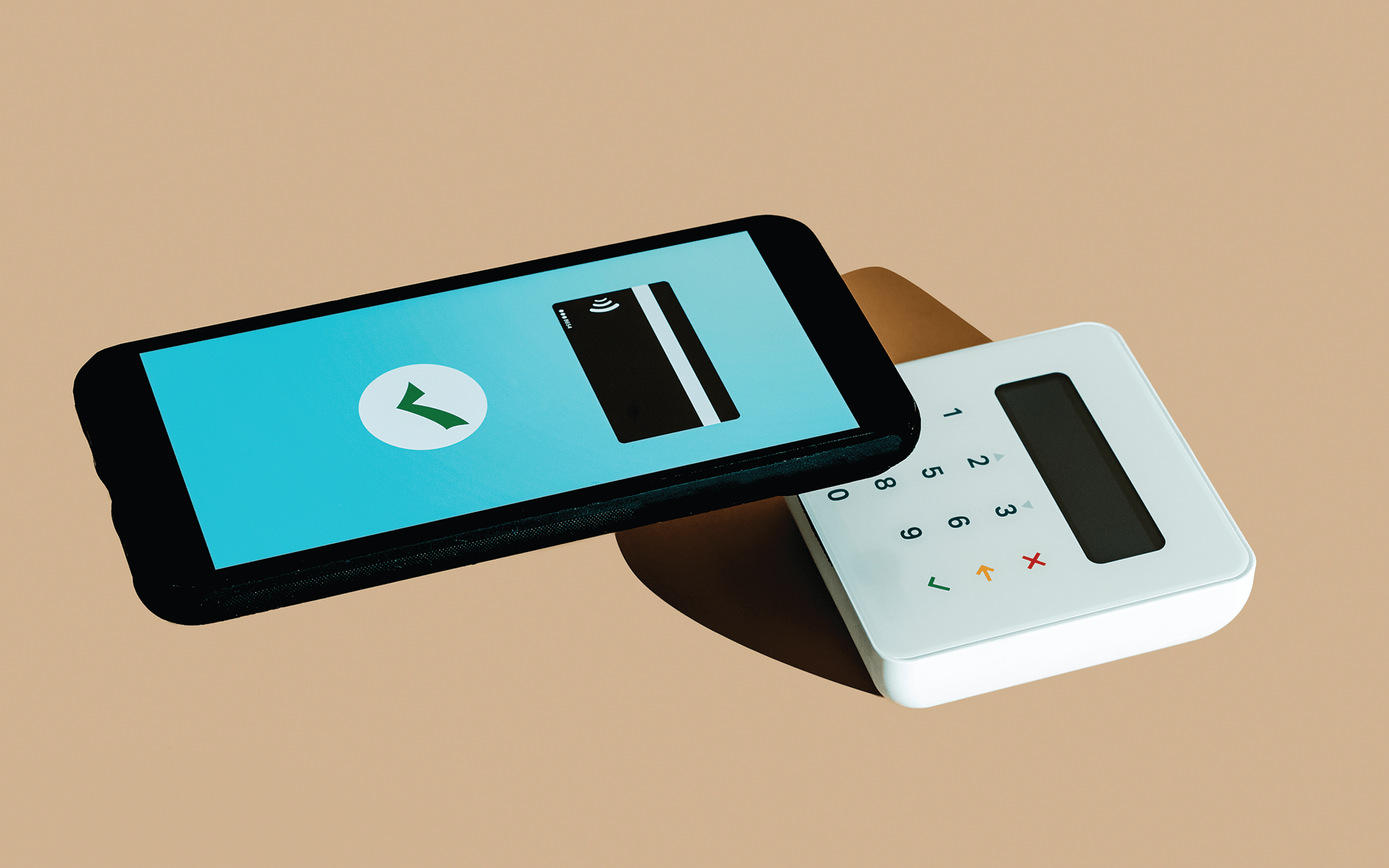phone and calculator illustration