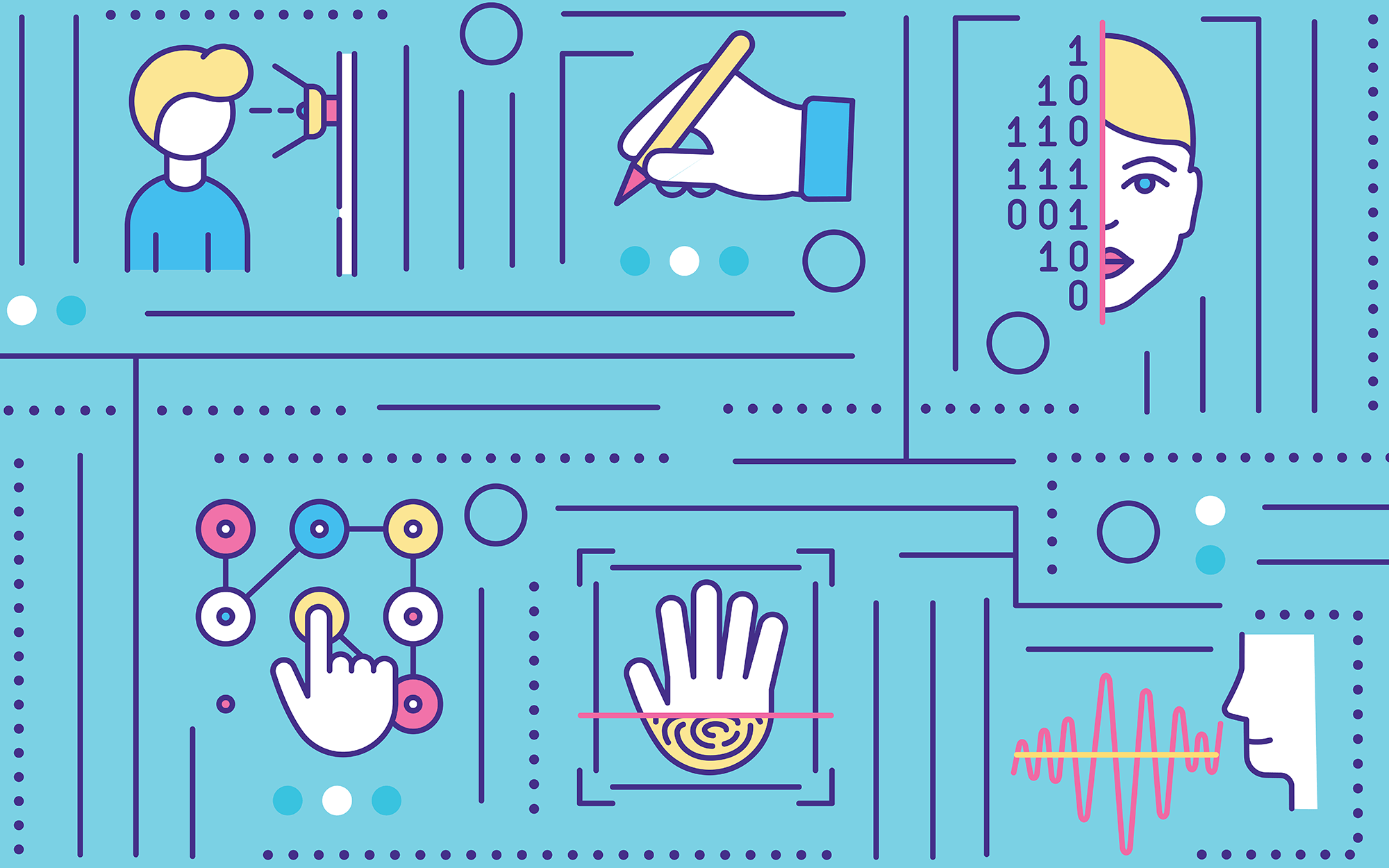 Biometrics illustration