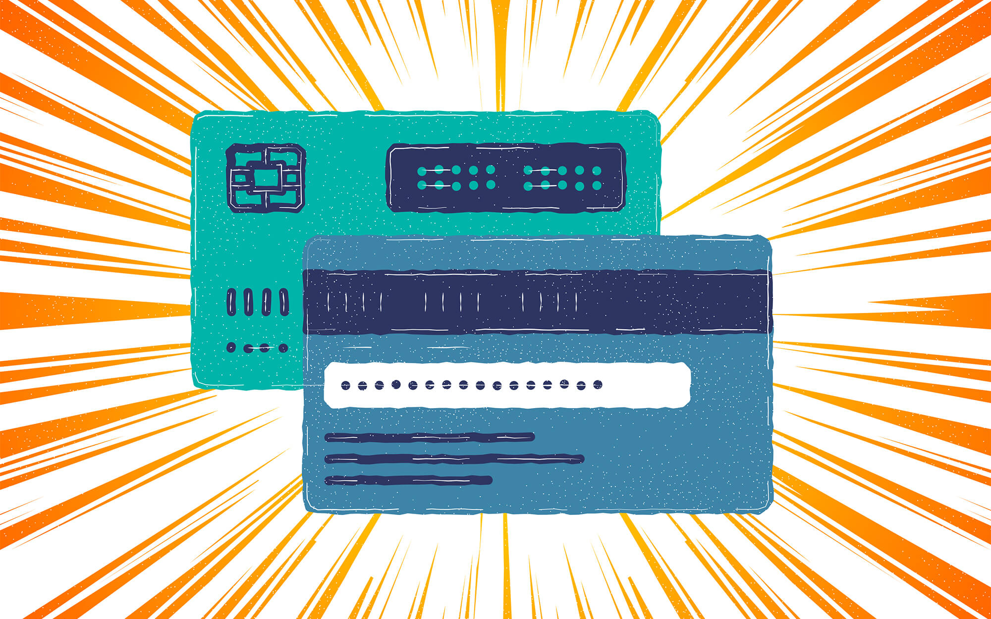 credit card illustration