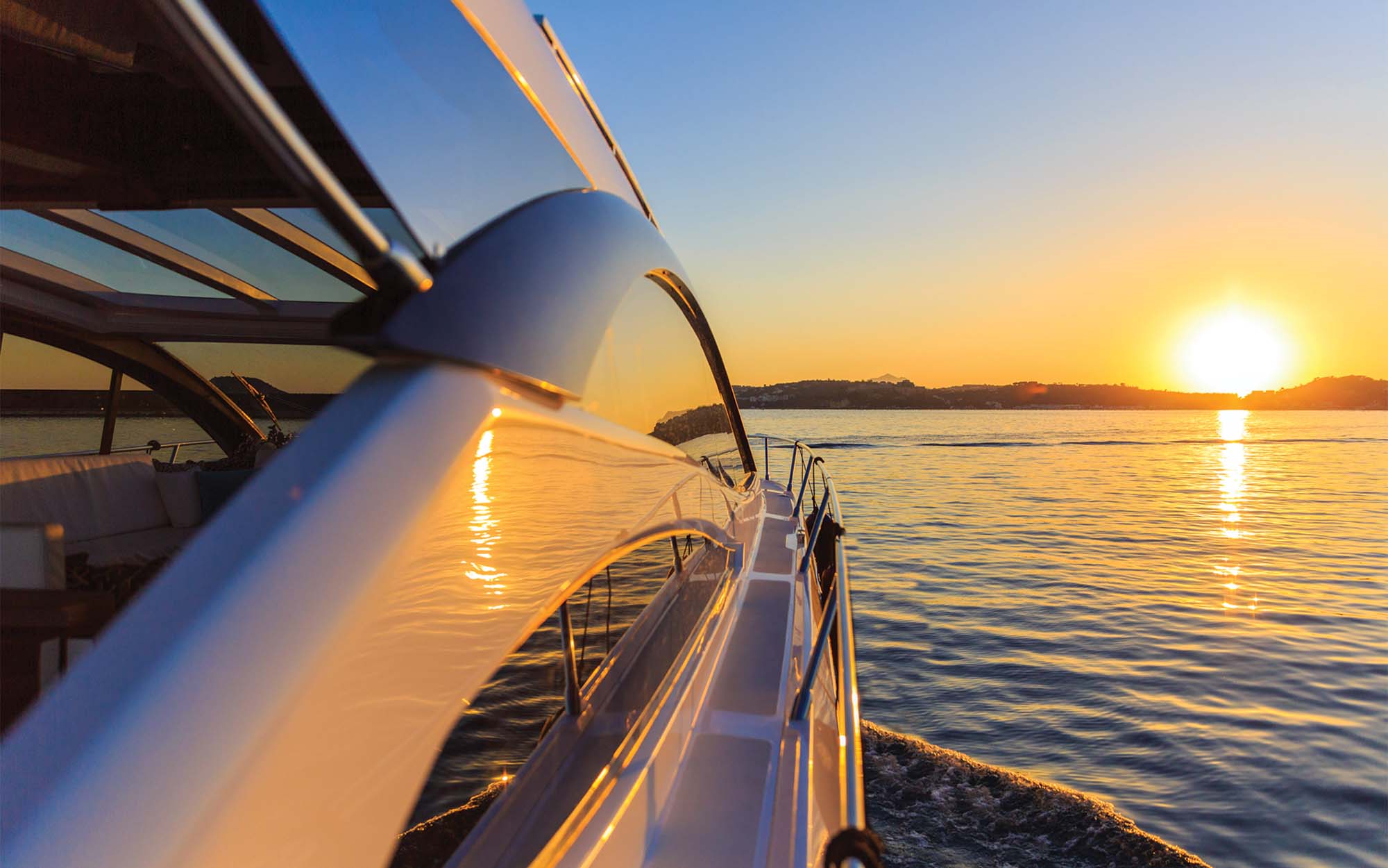 Boat on a lake