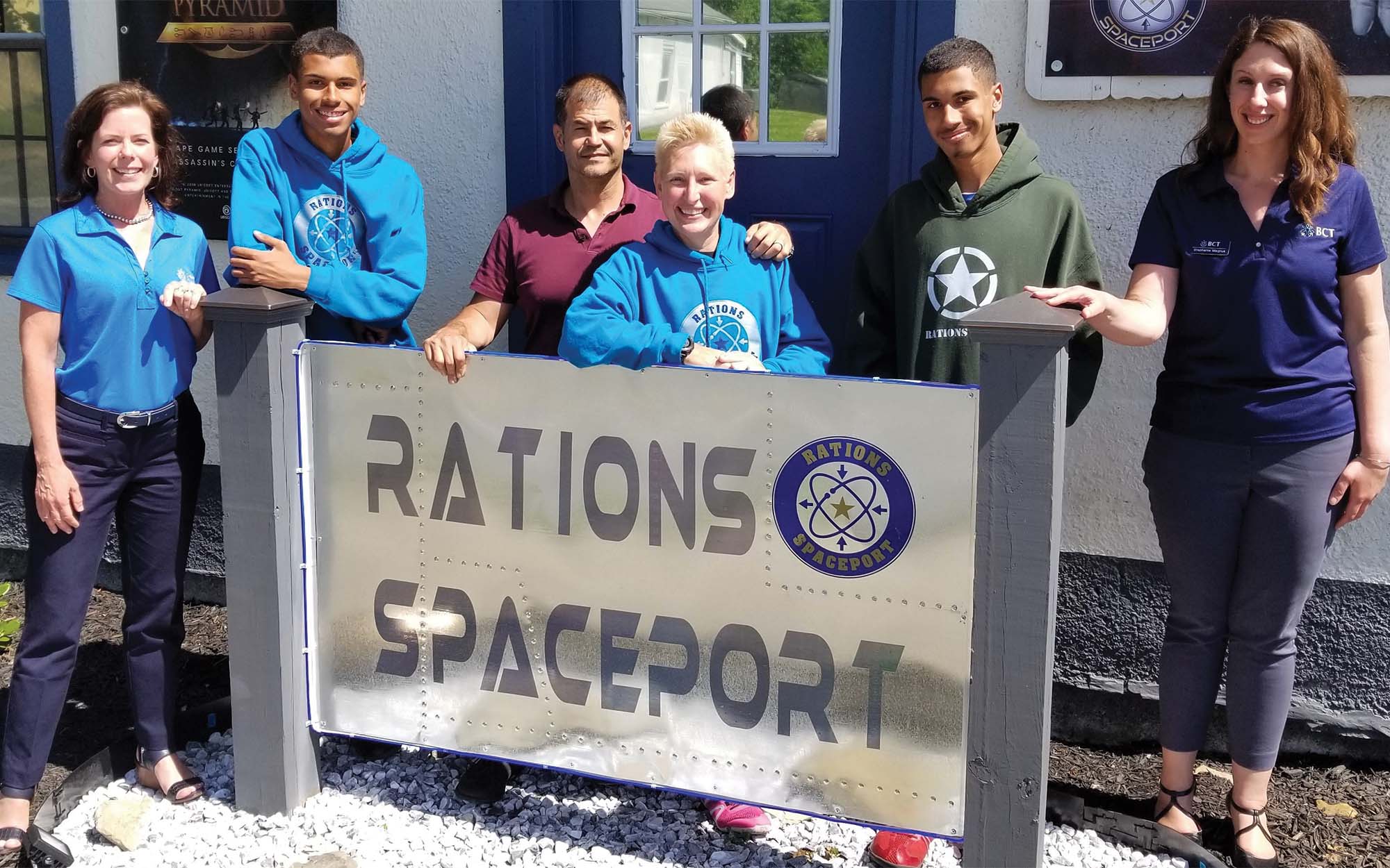 Rations Spaceport team