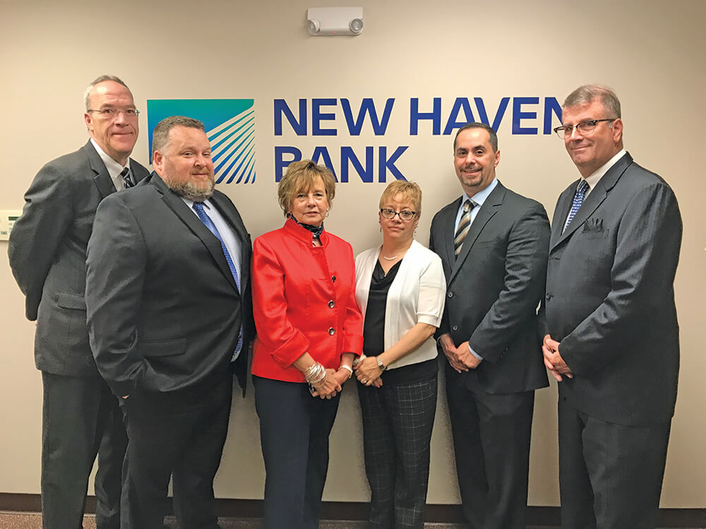 New Haven Bank team