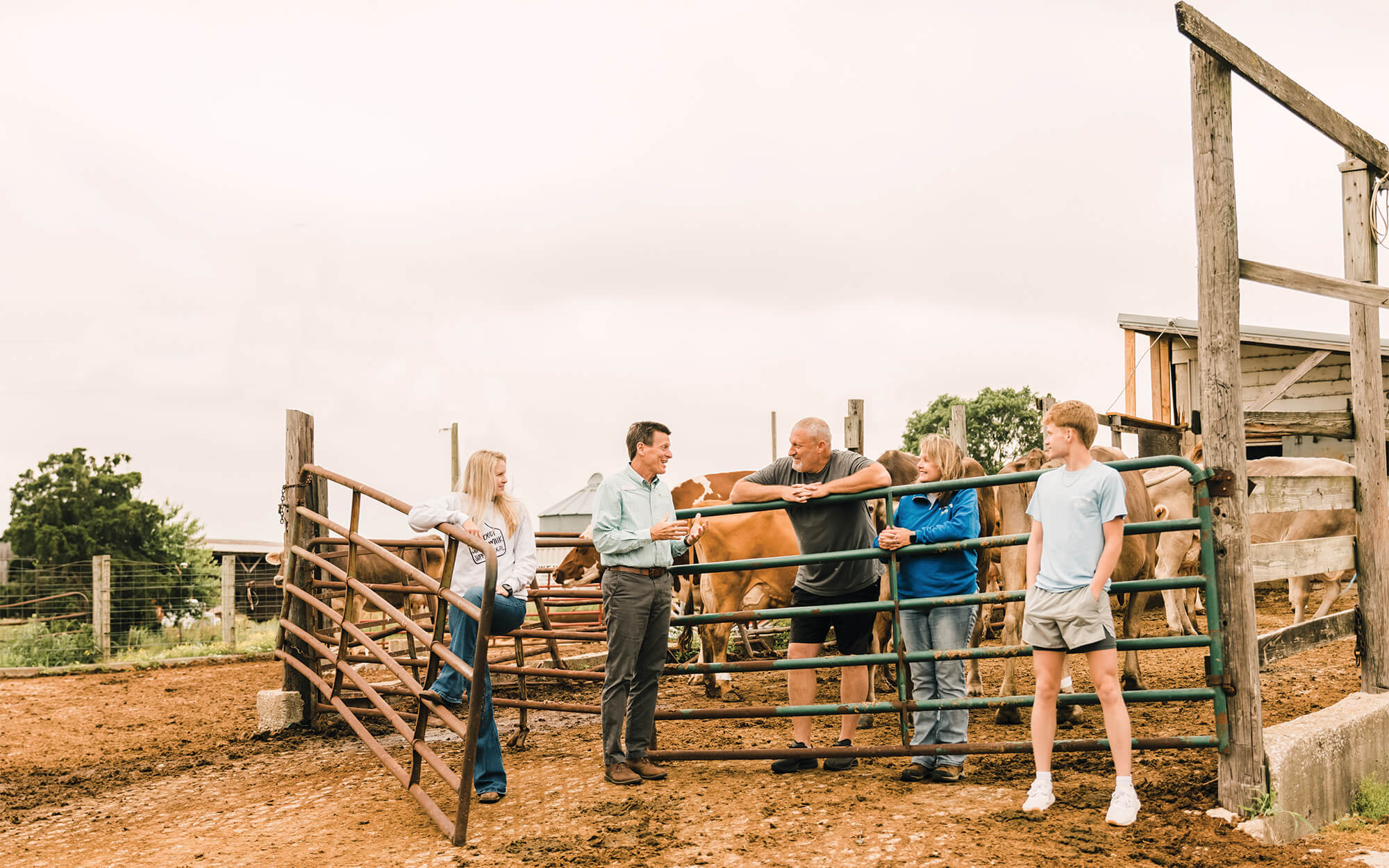 Peoples Bank farm customers