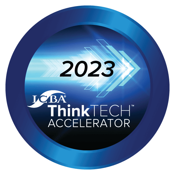 ICBA ThinkTech Accelerator 2023 badge