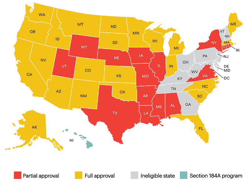 section 284 approval map