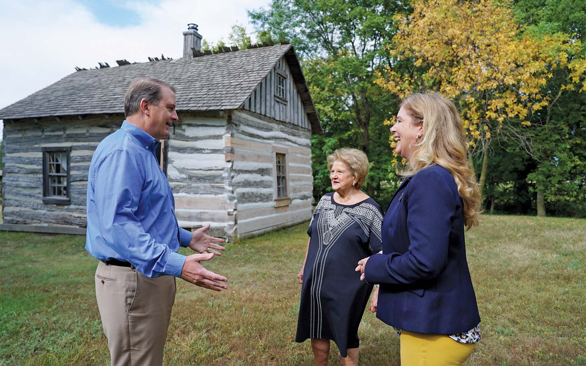 Tom Gdowski, Pamela Price, and Bonnie Smith