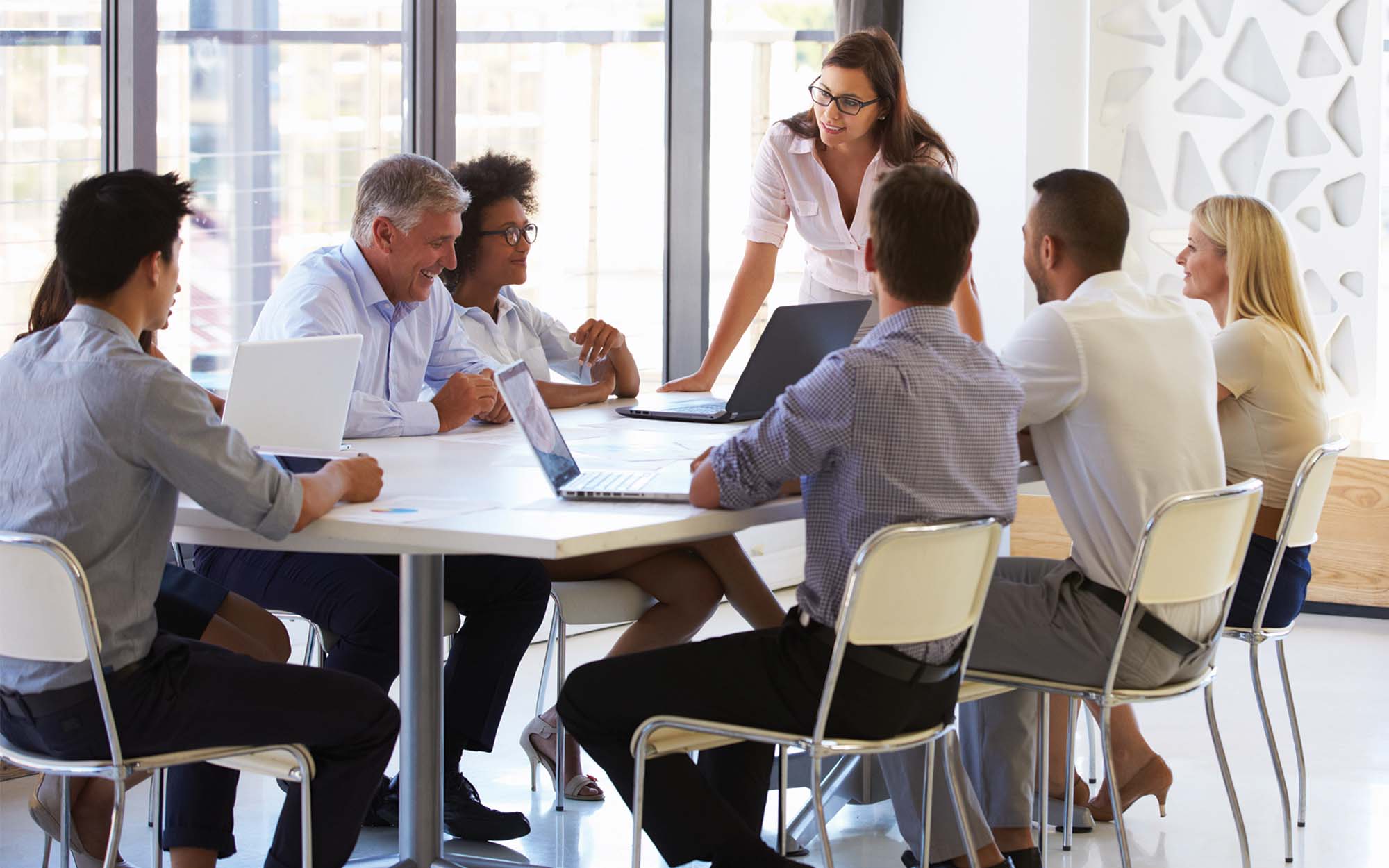 Group of people at a table