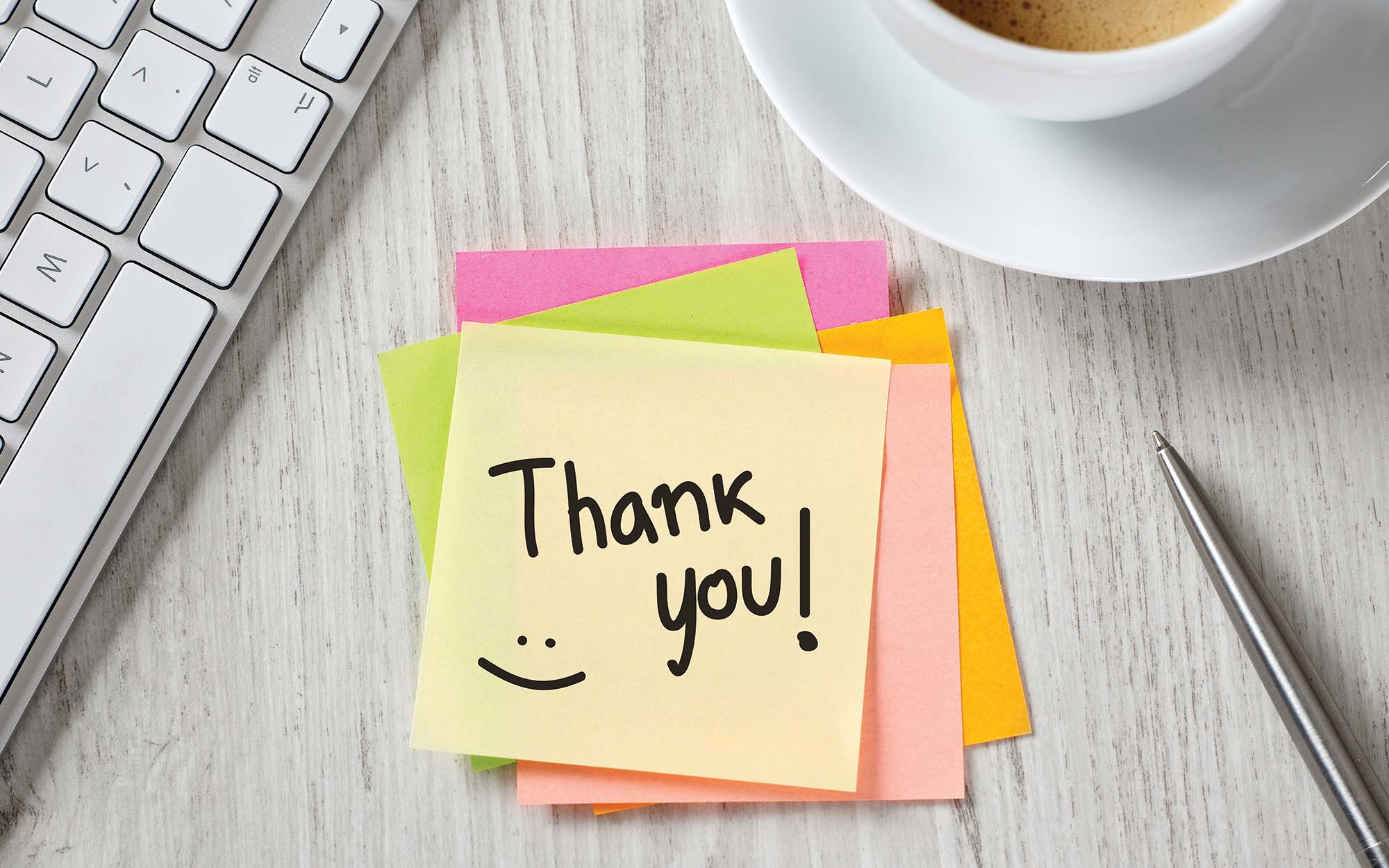 Thank you Post-it Note