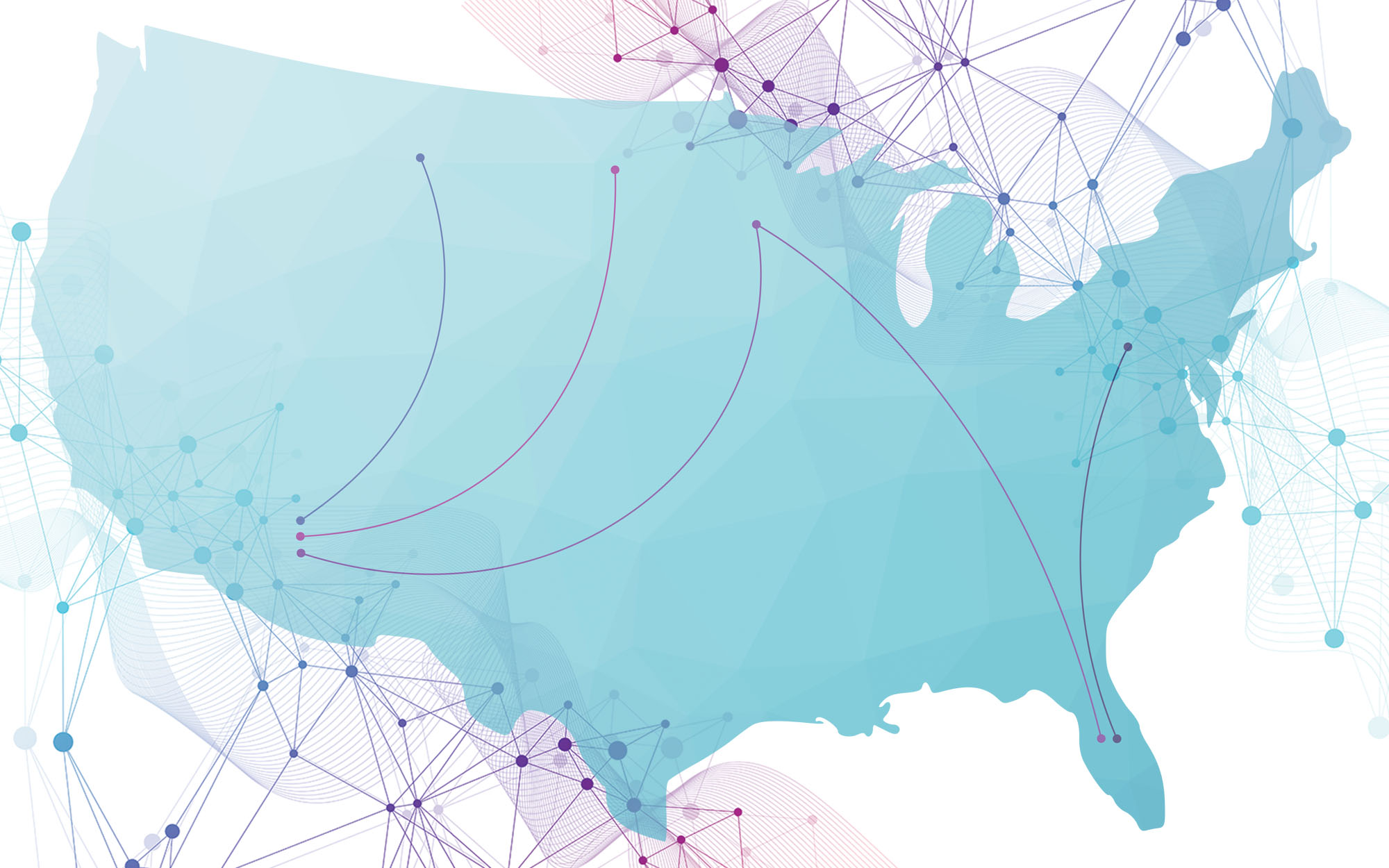 US Map illustration