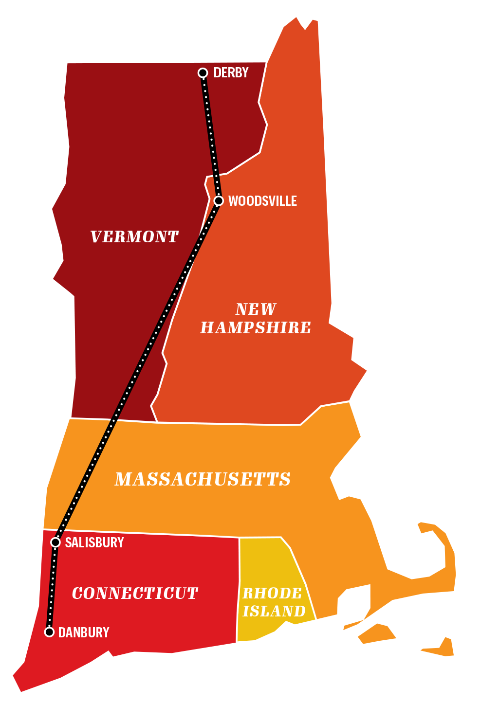New England map