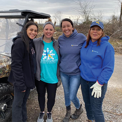 First Kentucky Bank volunteers