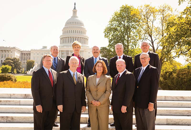 Derek Williams and fellow Georgia community bankers at the 2013 ICBA Washington Policy Summit, now the Capital Summit